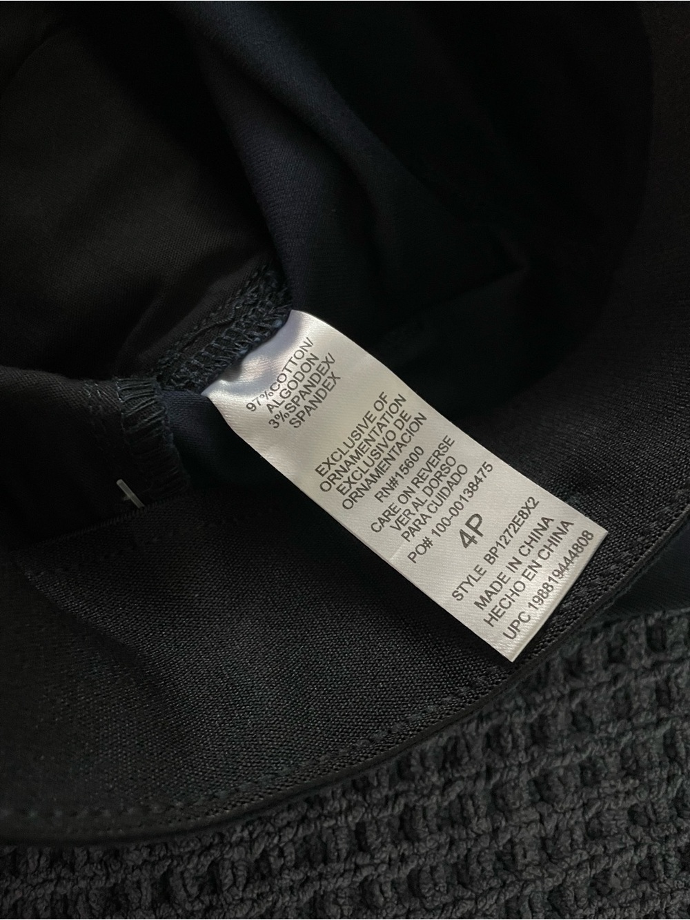 Democracy | Absolution Skyrise Chino Pants | Women’s Pant in Navy | NWT - Picture 9 of 14